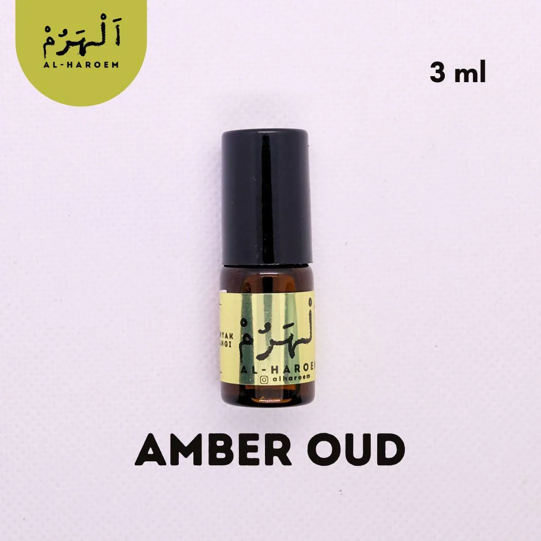 Amber Oud (3ml) Minyak Wangi Al-Haroem